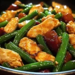 Chicken and Green Bean Stir-Fry: Quick and Delicious Dinner!