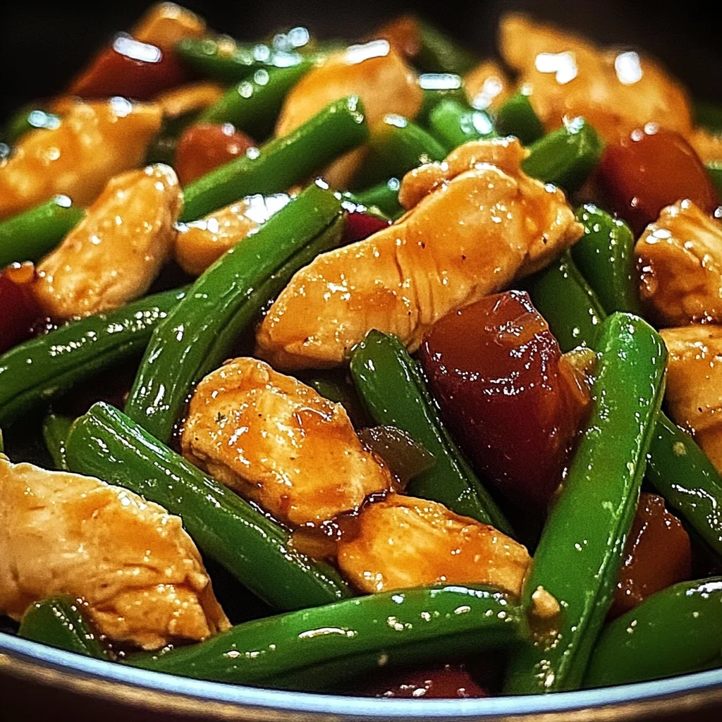 Chicken and Green Bean Stir-Fry: Quick and Delicious Dinner!