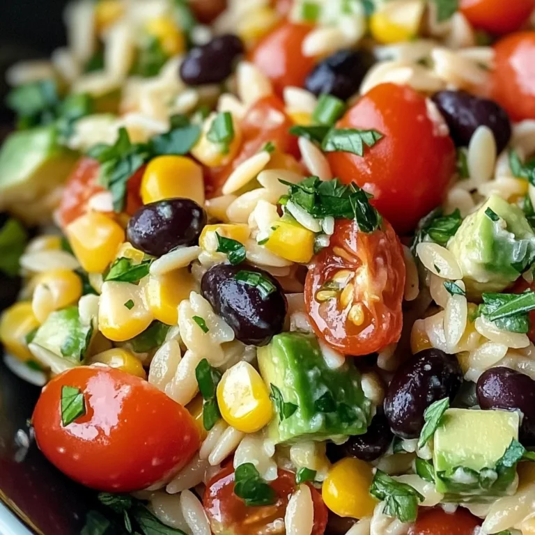 Cowboy Orzo Salad