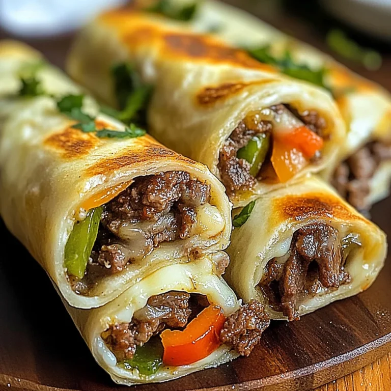 Delicious Keto Philly Cheesesteak Roll Ups