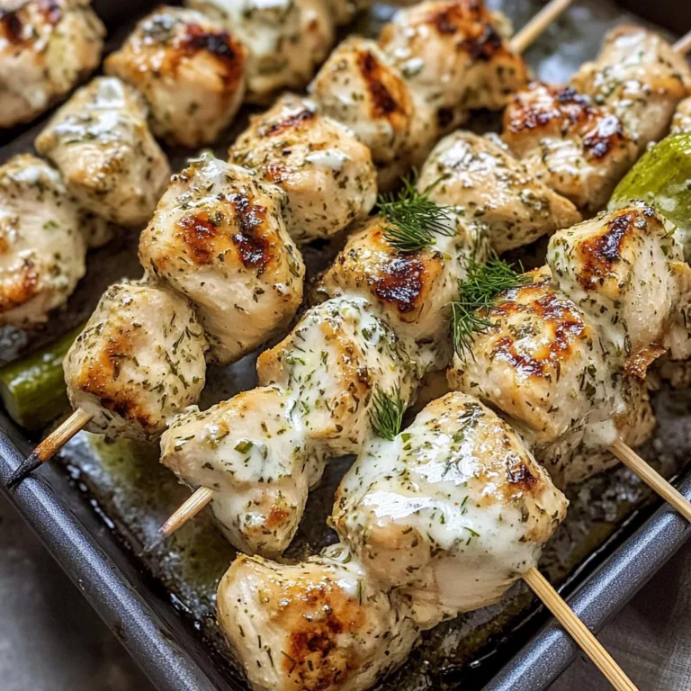 Dill Pickle Ranch Skewers