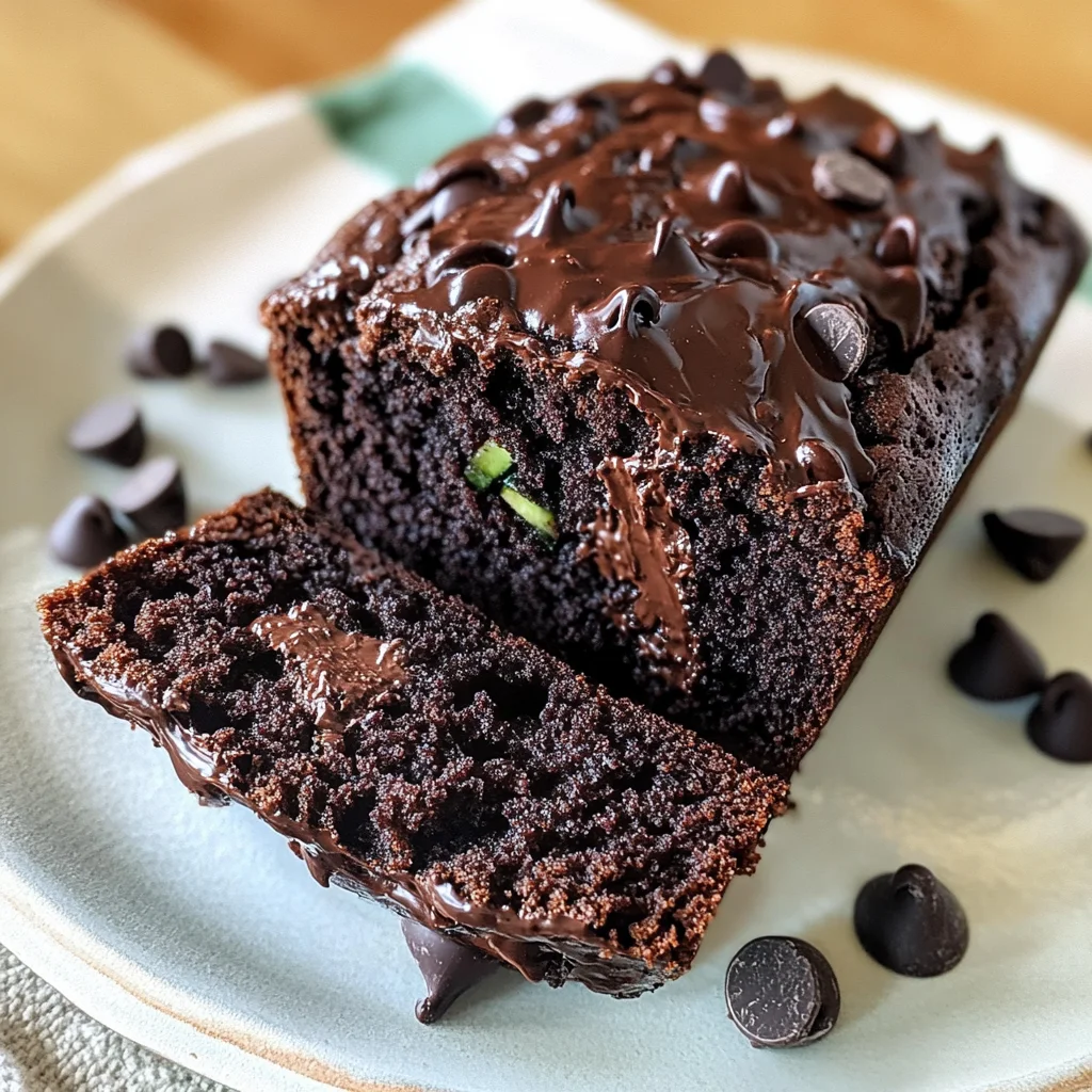 Double Chocolate Zucchini Bread