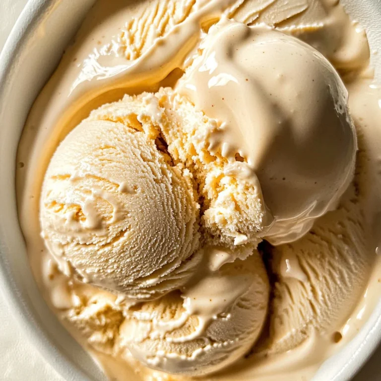 Homemade Maple Ice Cream