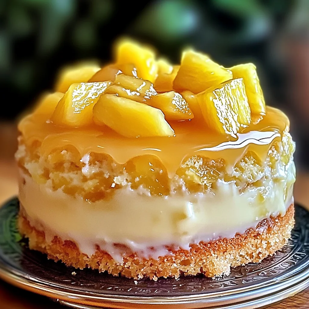 Juicy Pineapple Heaven Cake