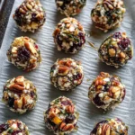 Mini Cranberry Pecan Goat Cheese Balls