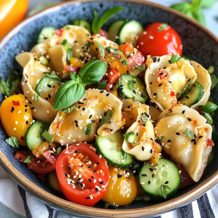 Potsticker Salad (Dumpling Salad)