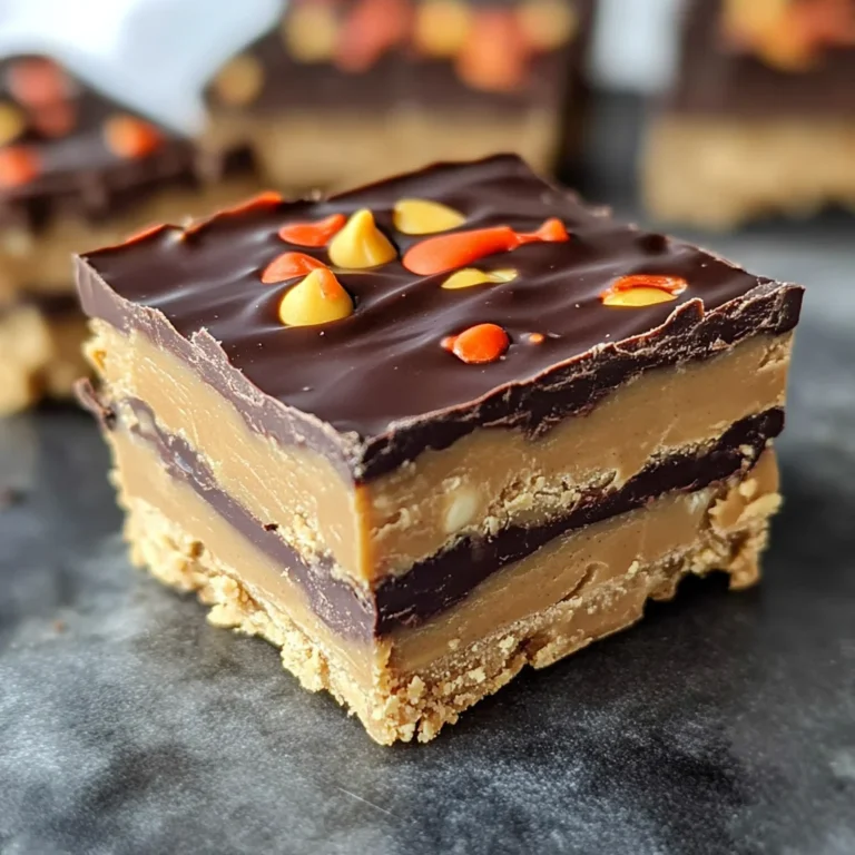 Reese’s Peanut Butter No-Bake Bars Recipe