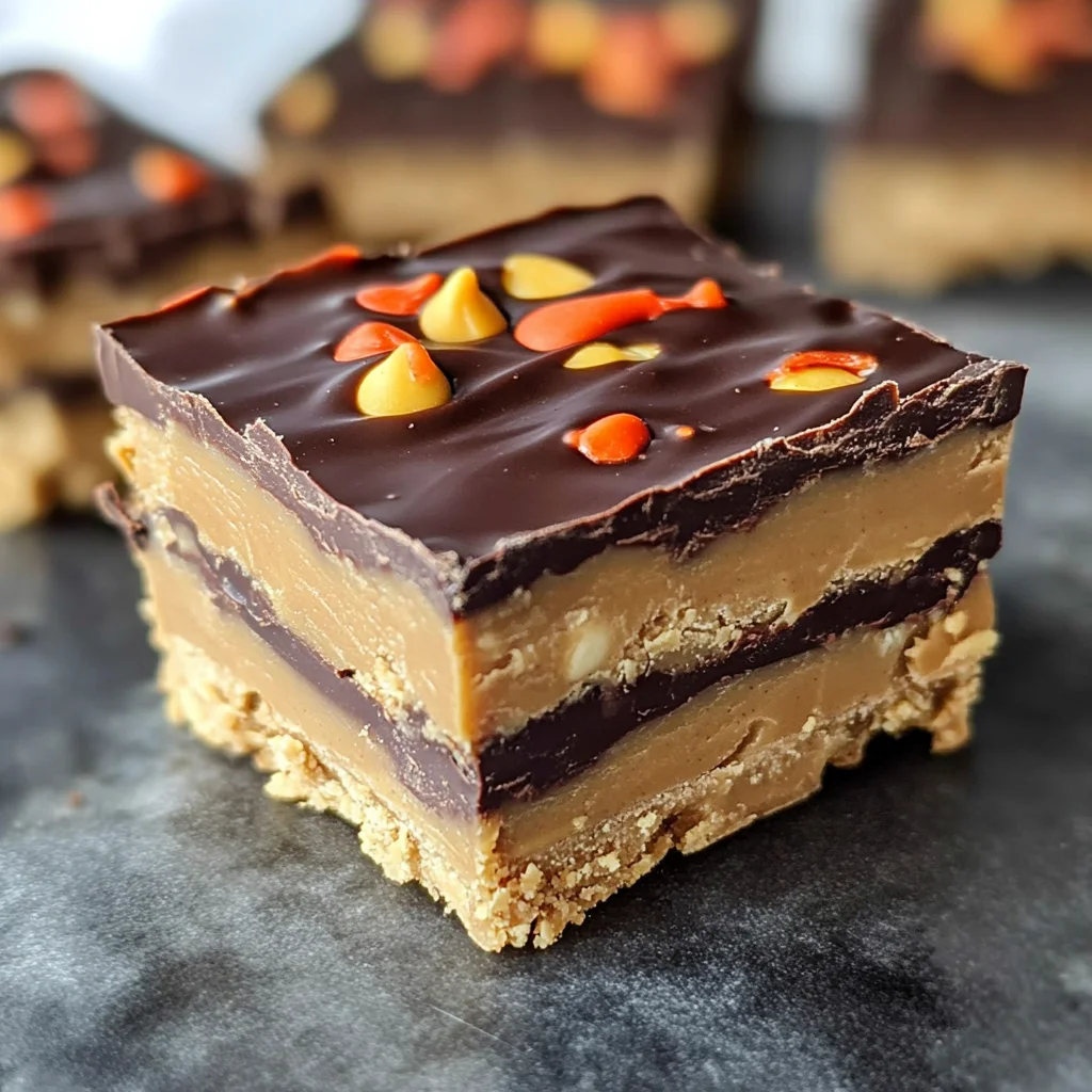 Reese’s Peanut Butter No-Bake Bars Recipe