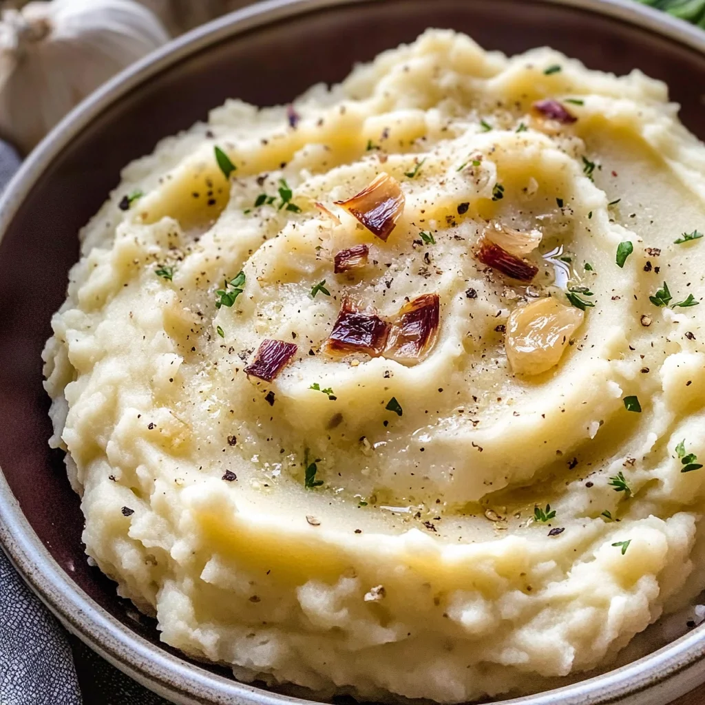 Roasted Garlic Mashed Potatoes