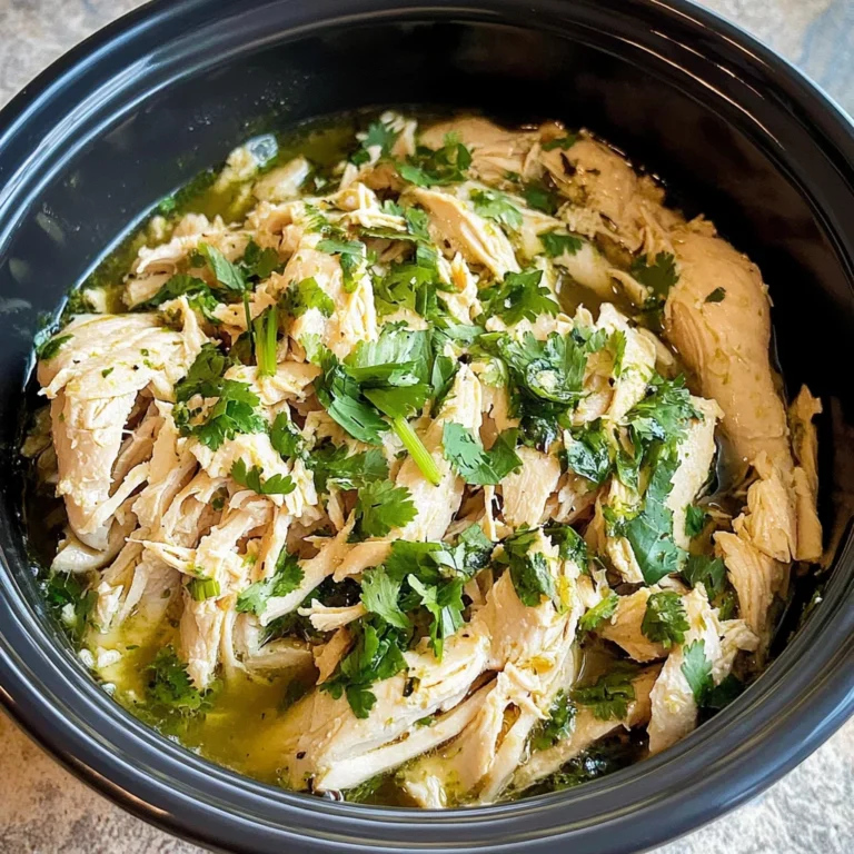 Slow Cooker Cilantro Lime Chicken